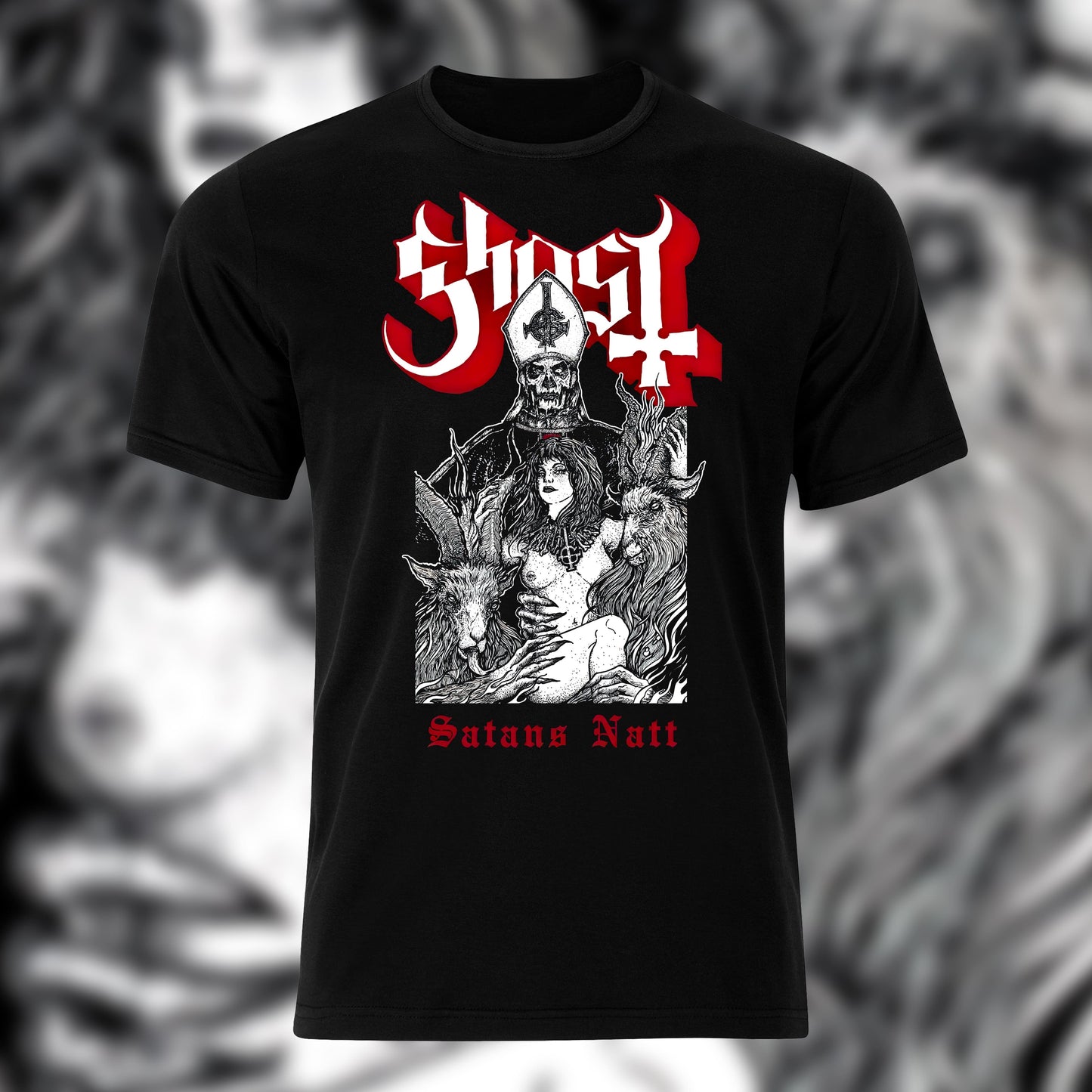 Playera Ghost SATANS NATT