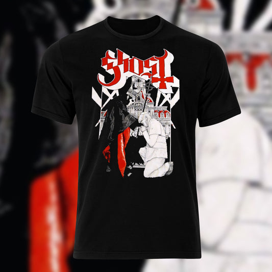 Playera Ghost KISSING POPE